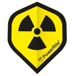 Piórka Bull’s A-Standard żółte znak radioaktywności