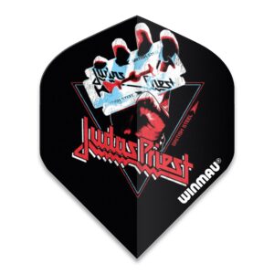 6905 215 Judas Priest British Steel Winmau Rock Legends piorka do rzutek